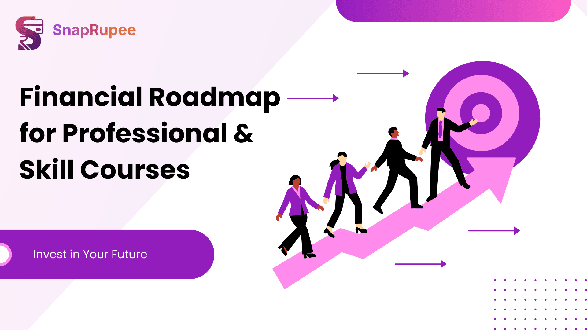 Header image for SnapRupee's guide on Student Loan Eligibility: Everything You Need to Know, featuring a 3D illustration of a student with financial and educational icons like money bags and graduation caps.